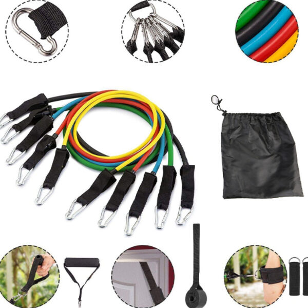 Dual Transformation - Resistance Exercise Band Set 11pc Thumbnail