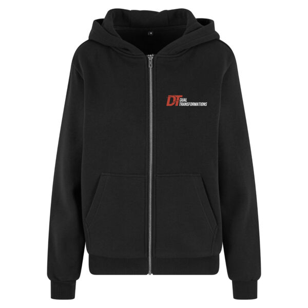 Dual Transformation  - Women’s fluffy zip hoodie Thumbnail